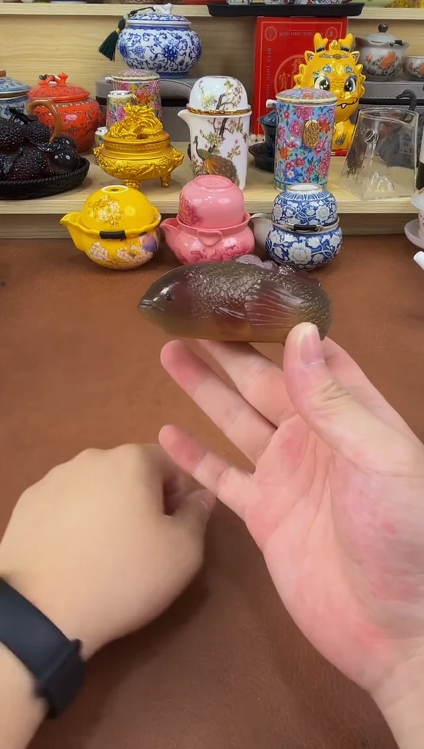 陶瓷茶具摆件旅行套组