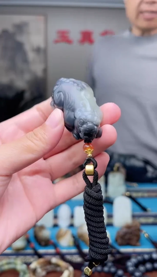 和田玉未镶嵌挂件1