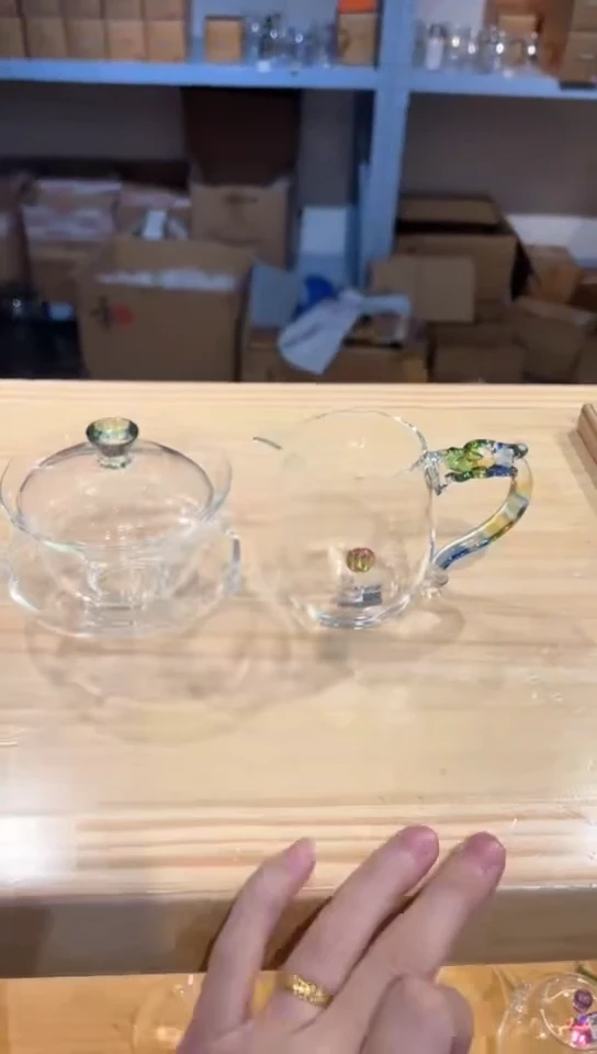 禾器-沁莲盖碗-迷翠+隆宇迷翠++