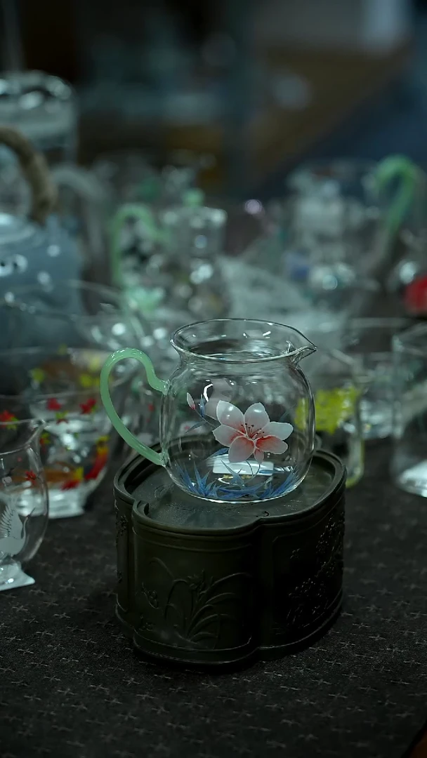 开仓百款全手绘玻璃放漏