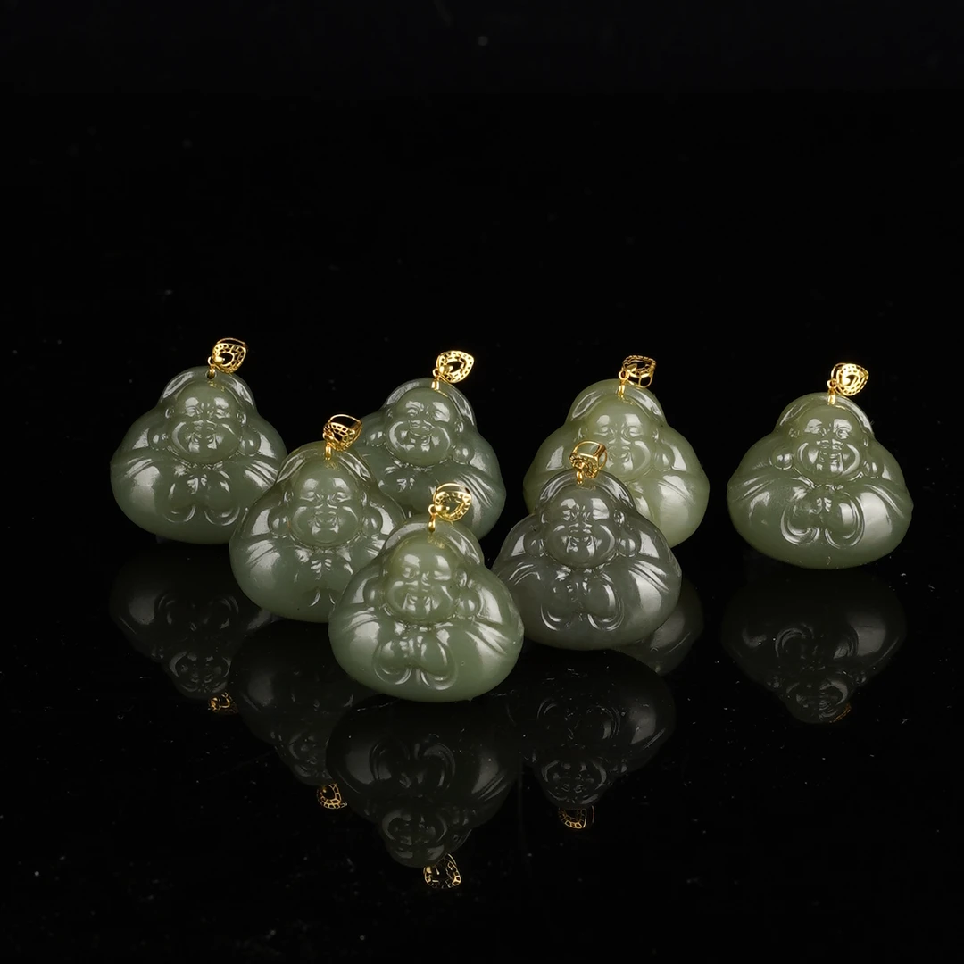 【上海友谊商店】XR00000和田玉佛公吊坠新【多样性发一】