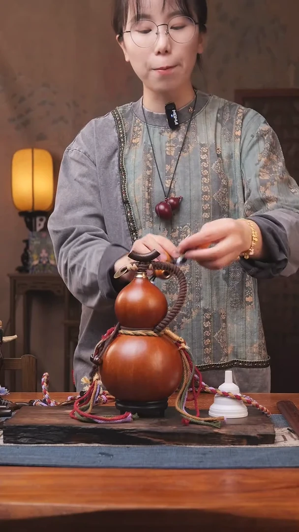 844号精品大漆葫芦防腐防渗装水茶酒