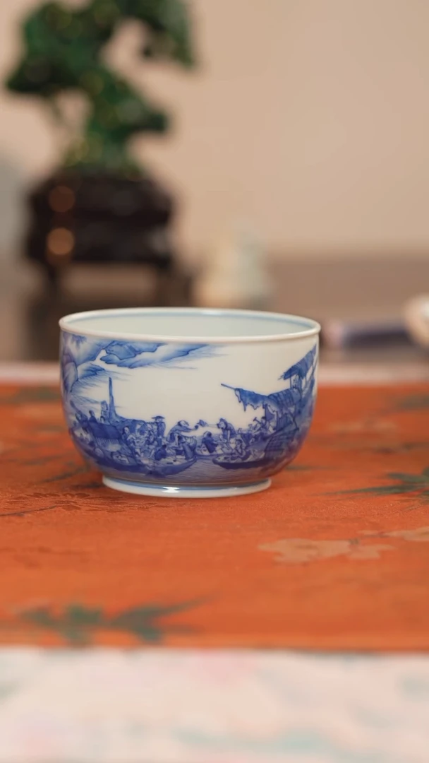 天心雅器鱼乐图主人杯