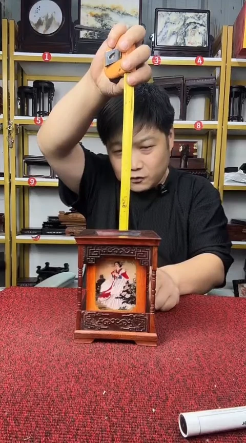 木酸枝木笔筒14.5*11.5*6.5CM