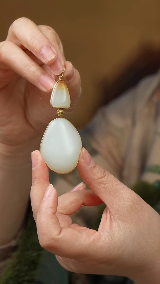 未镶嵌和田玉挂件吊坠