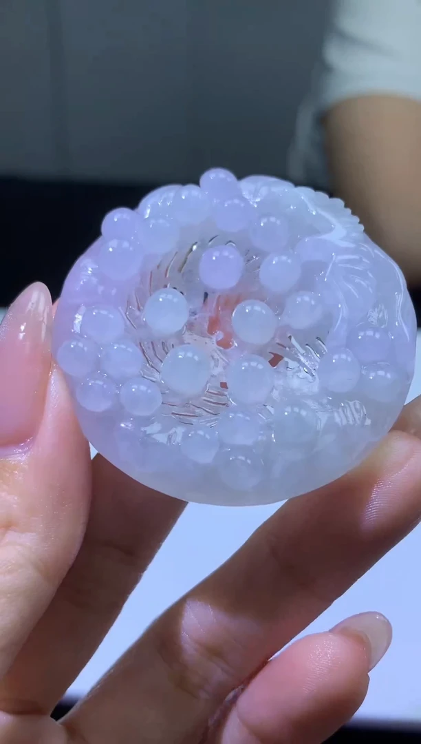 【闪购商品】定制翡翠未镶嵌013ee-毛货挂件53赠高货绳
