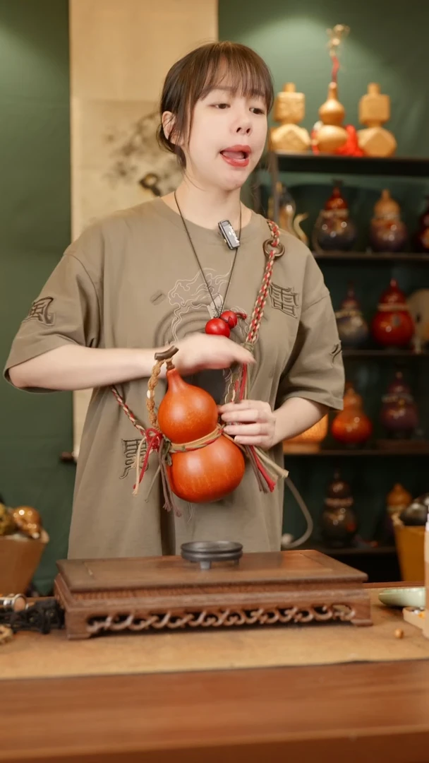 145号精品天然大漆酒葫芦一物一拍~