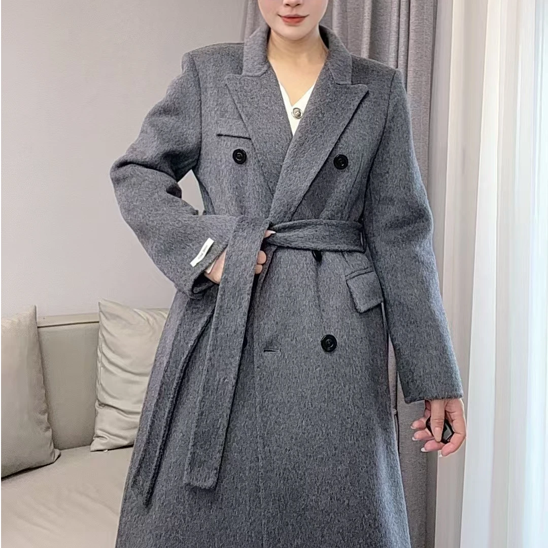 小霞推荐小蛮腰【戗驳领】高端轻奢大衣23007