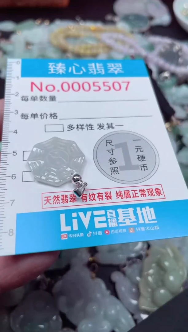 颈饰未镶嵌翡翠5507