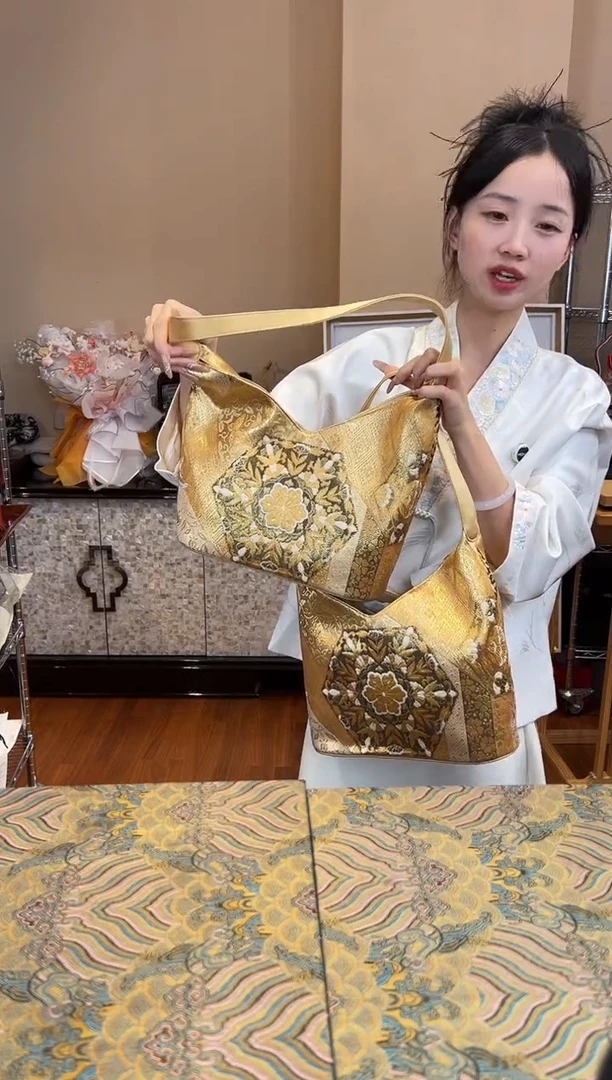 刺绣瞎盒 非遗唐锦包包