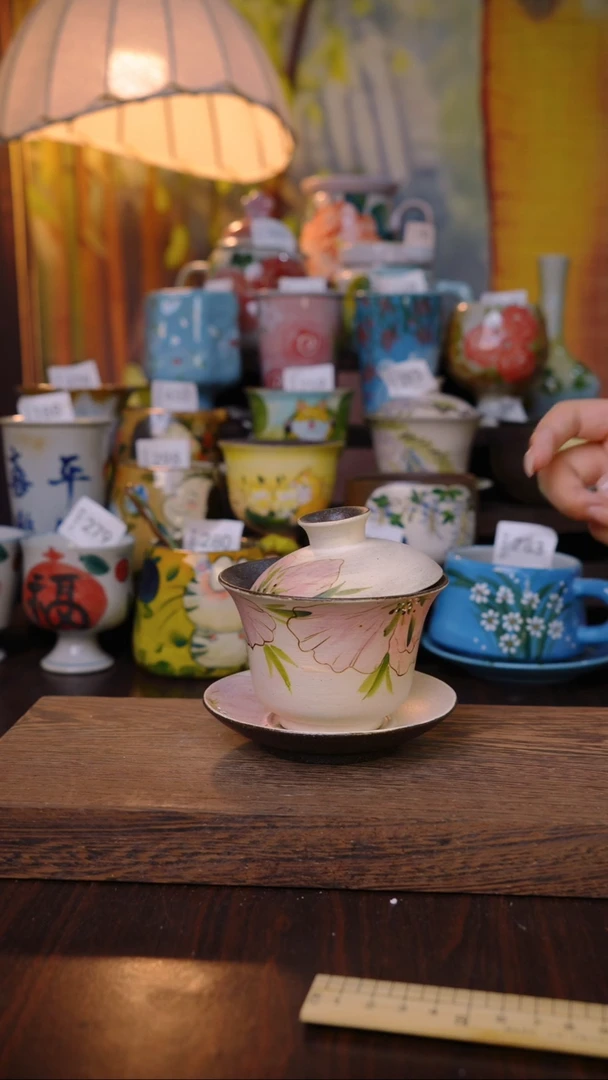 摆件泥垚手作 景德镇手工手绘器物