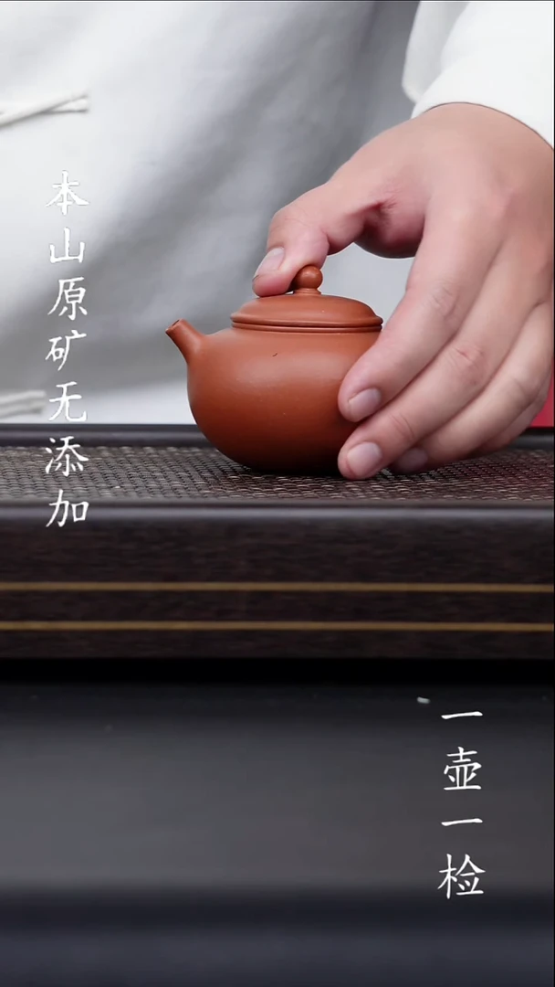 茶壶紫砂宜兴原矿紫砂无添加