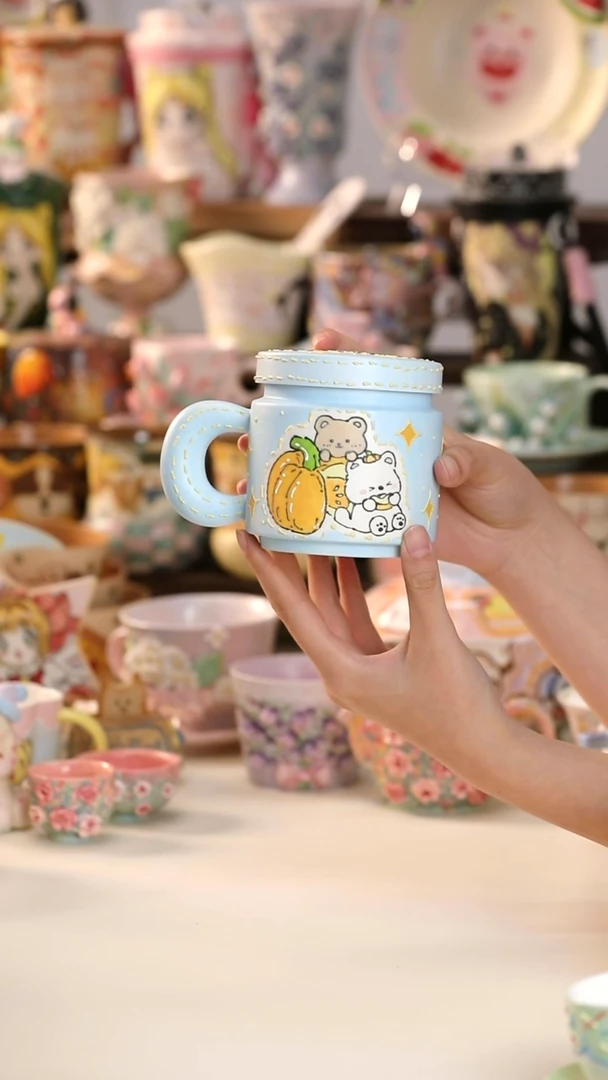 其他景德镇釉下彩手绘设计师款陶瓷