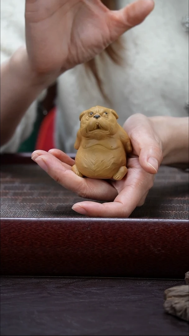 【闪购商品】紫砂茶宠砂宴独家《金旺财》