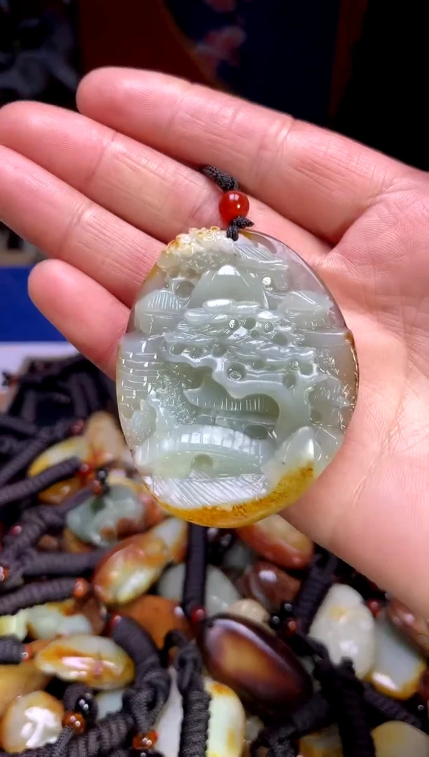 【闪购商品】和田玉颈饰未镶嵌1