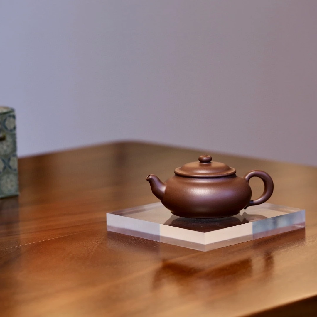 泡大叶茶相当舒适【乳鼎二式】强振宇抟制 180cc  60目优质紫泥