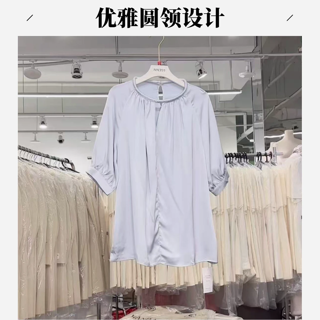 NN359新款时尚衬衫气质休闲女士夏季