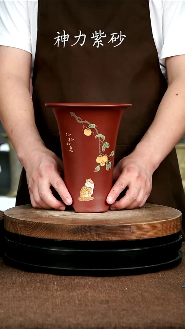 紫砂花盆花卉园艺8820+Z