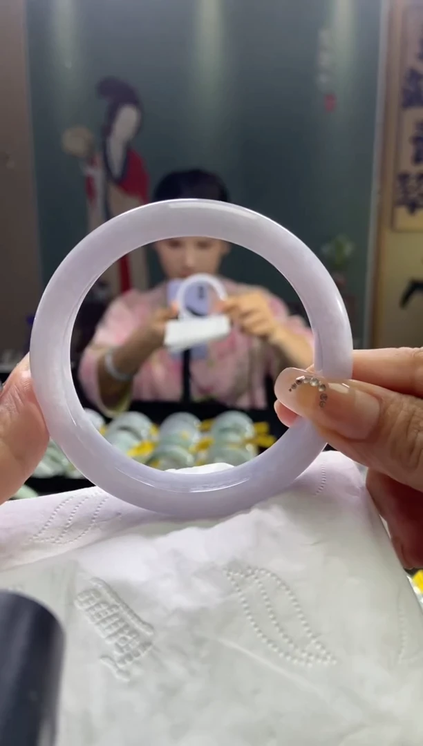 未镶嵌手镯翡翠圈口x61.7