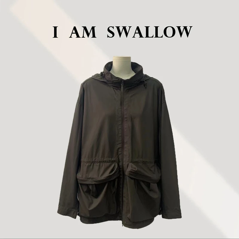 【A/M Swallow】2025年秋季新品超薄超轻小羊皮风衣R0808#111