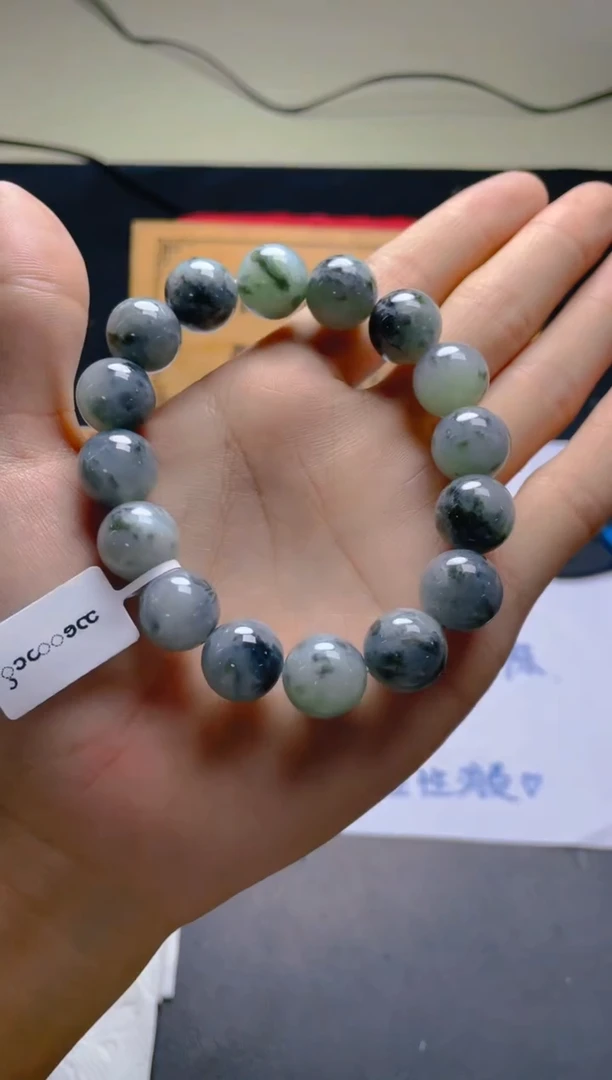 未镶嵌定制翡翠珠串