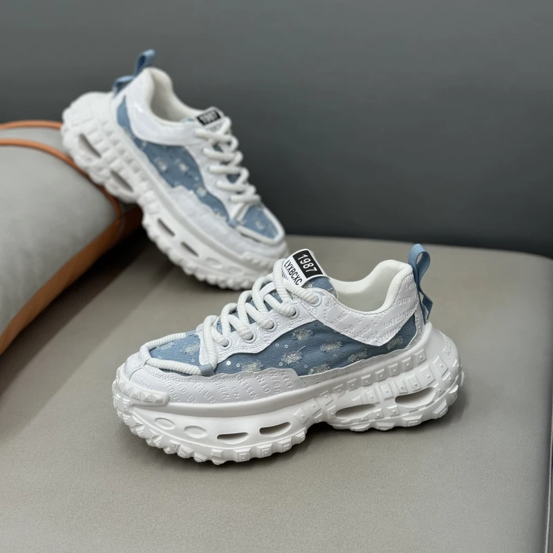 巴黎『设计风』新品好物~力荐！新款厚底休闲百搭运动防滑老爹鞋男潮