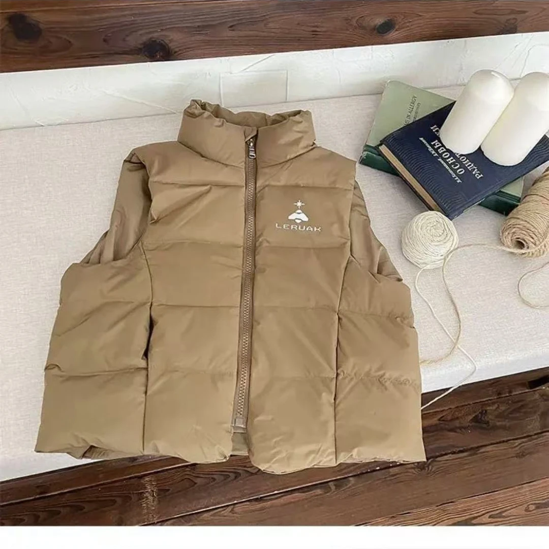 马夹儿童立领秋冬时尚短款