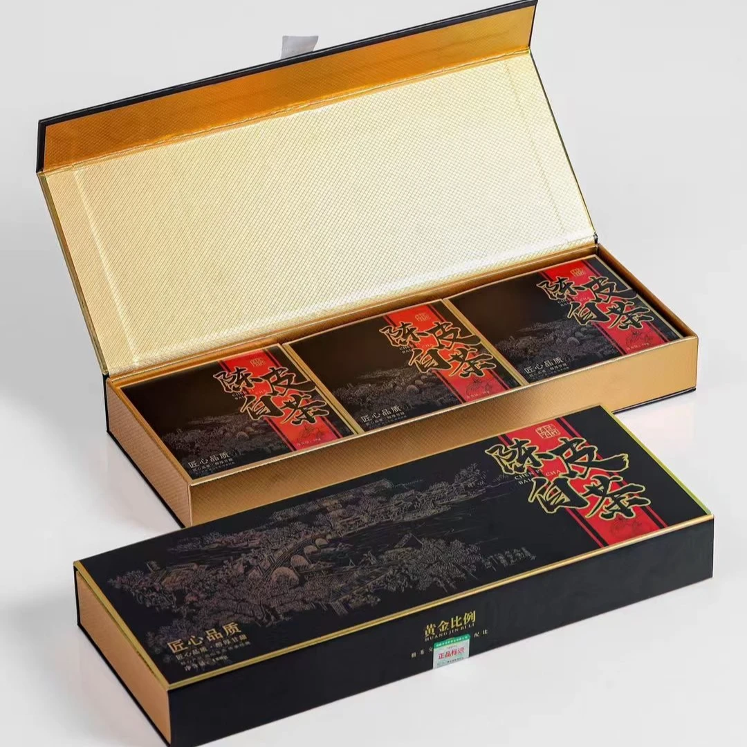 【拍1发4条年底补贴】陈皮白茶2015年贡眉老白茶新会陈皮福鼎老白茶