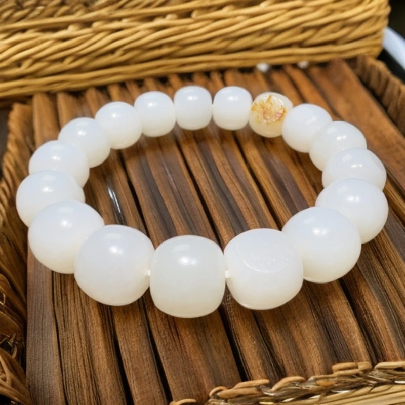 和田玉未镶嵌手串