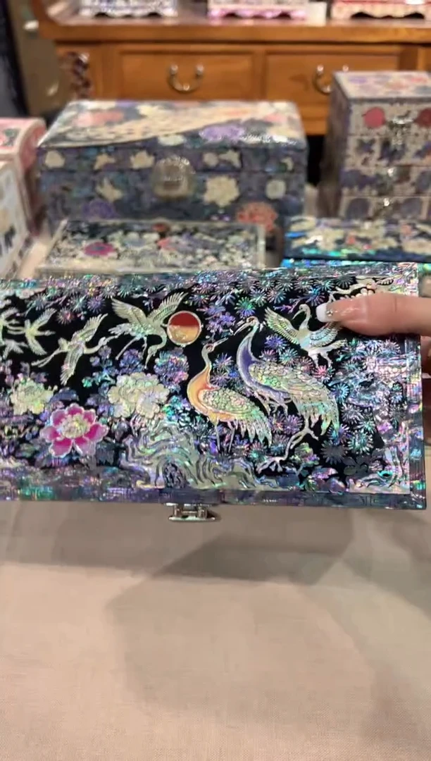 【闪购商品】样品微瑕弘贝雅螺钿漆器文化馆