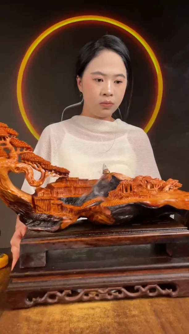 柏木（崖柏）手工摆件,先抢先得! 编号:299