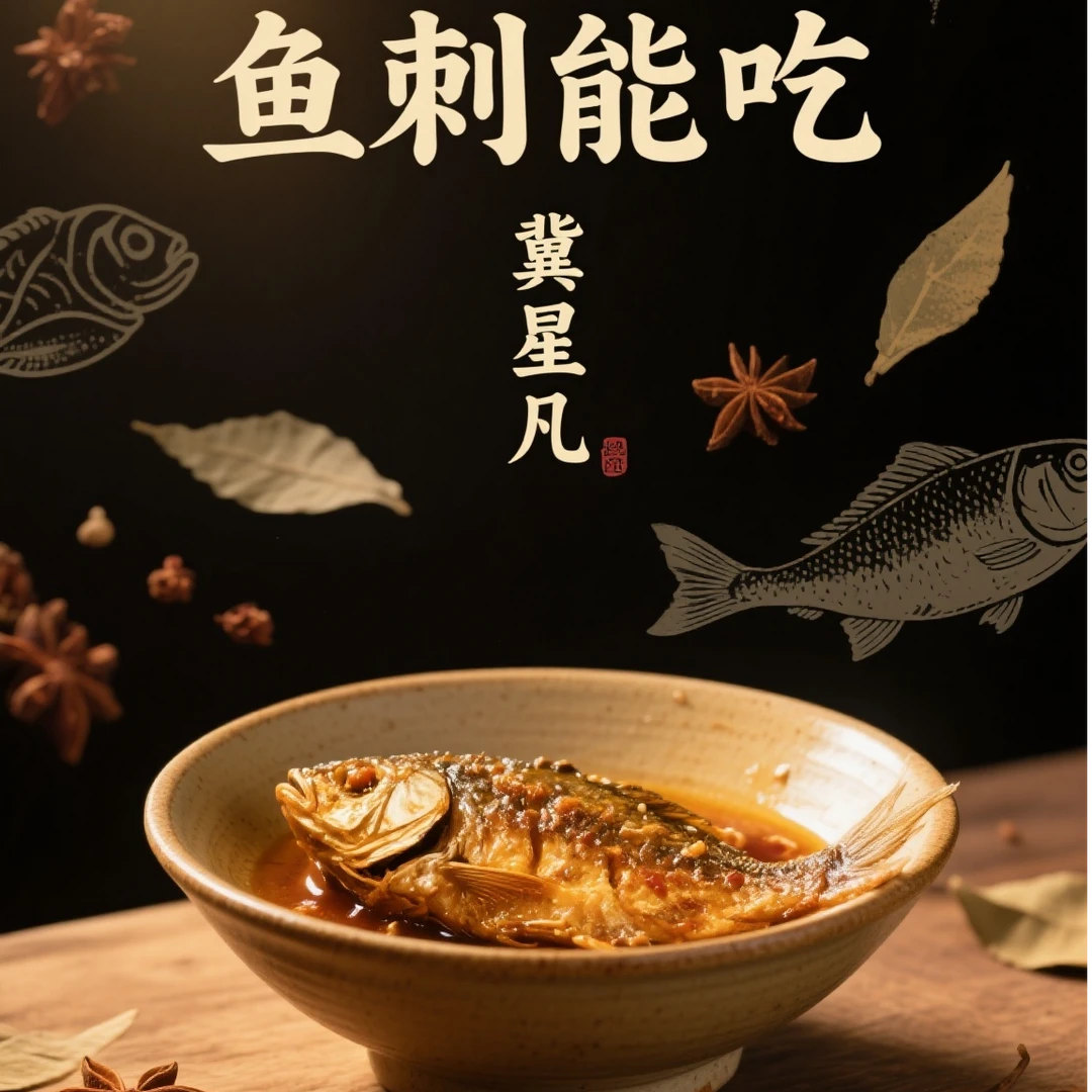 【福利五条】星凡食品下酒菜酥鱼骨酥鲤鱼即食特产山东槽鱼永年酥鱼