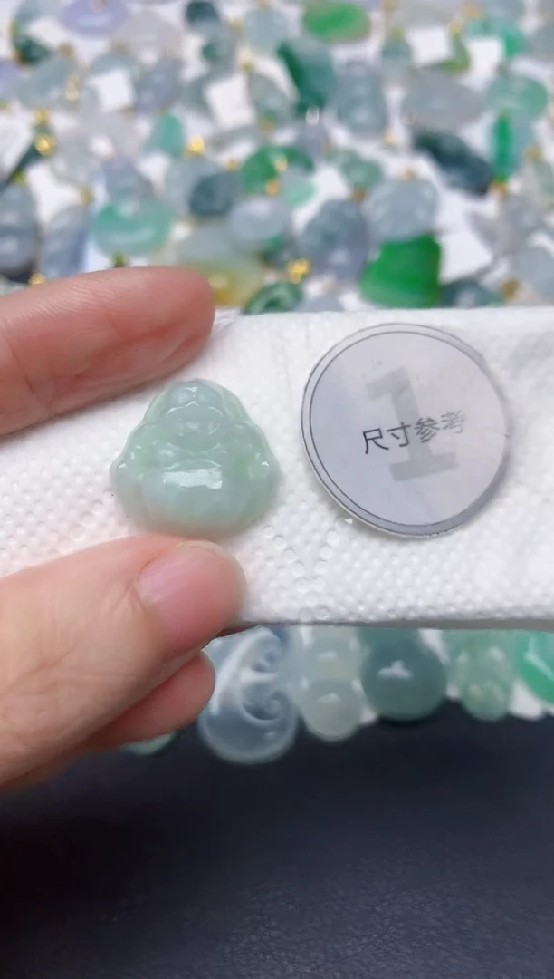 颈饰未镶嵌翡翠天然缅甸A货翡翠