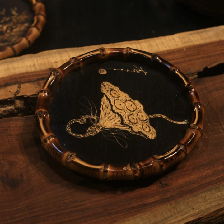 夏荷【竹野里录手作手刻】【预计刻绘量288件】