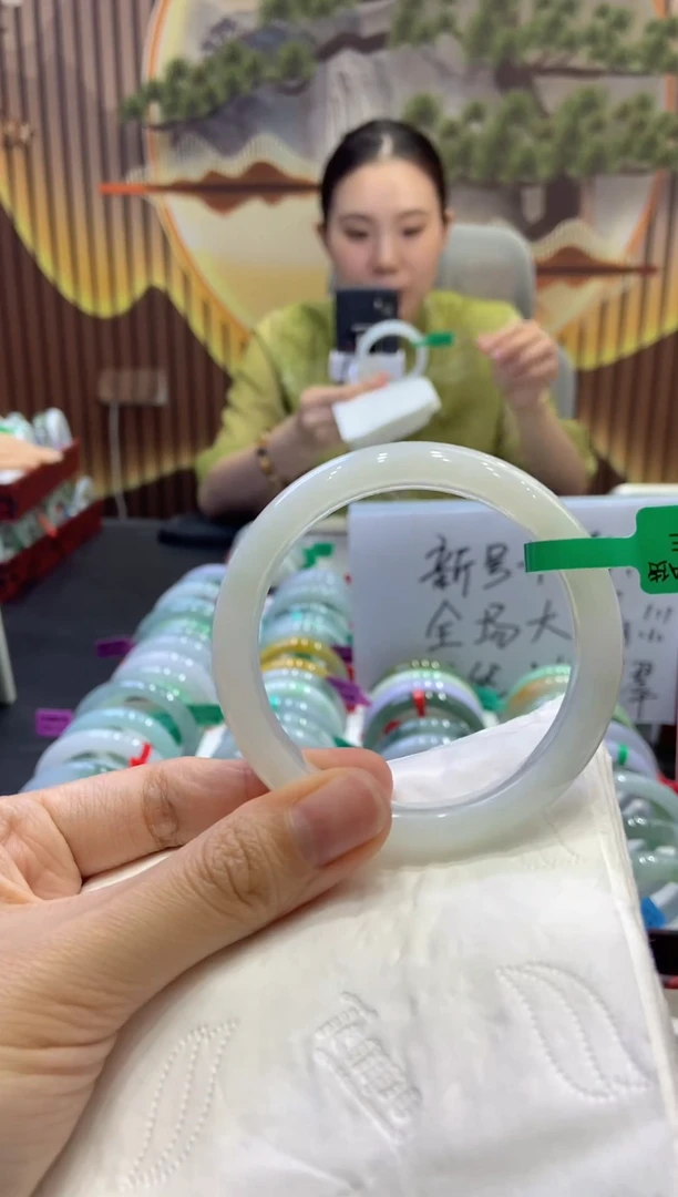 未镶嵌手镯翡翠00002607