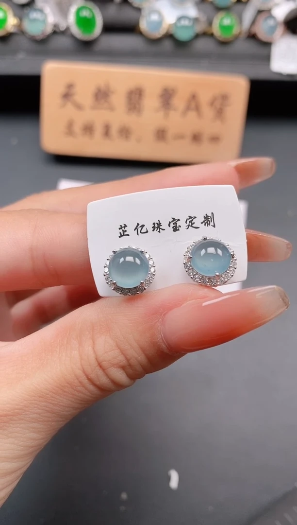 银S925镶嵌戒指翡翠11111