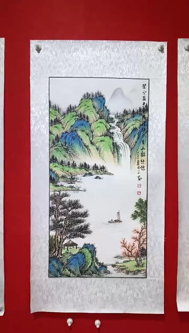 国画国画NYQ杰牛云勤老师作品