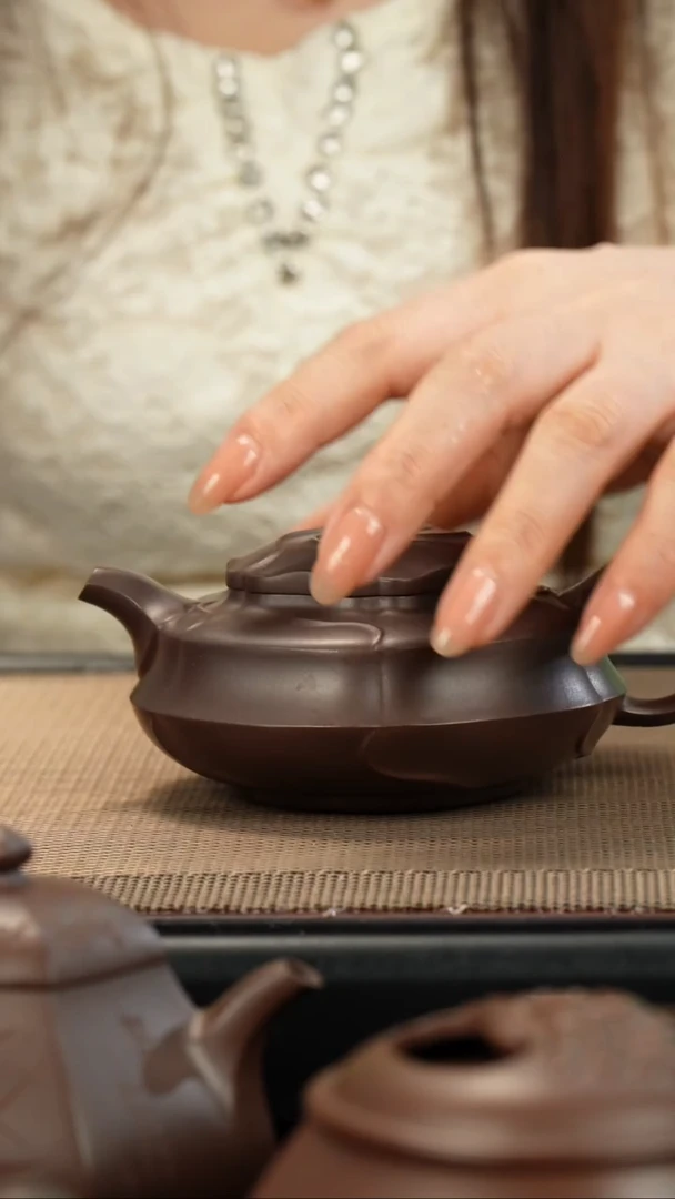 茶壶紫砂小**人老紫泥风谣居士170