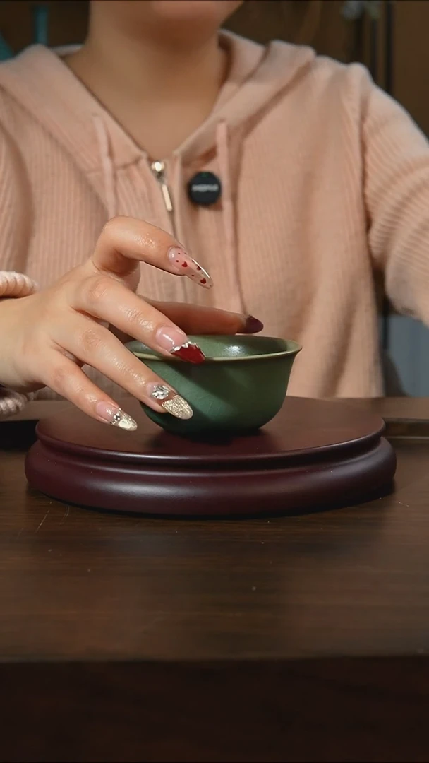 杯子瓷矢**渝汝州原产地原矿仿古老釉q