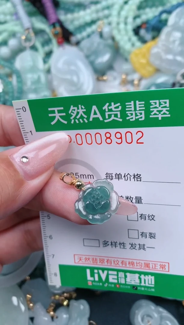 翡翠未镶嵌颈饰.0008902