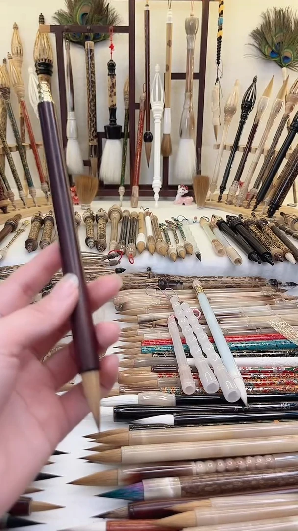 【清水试笔，拒绝蘸墨】墨琳笔庄毛笔1支