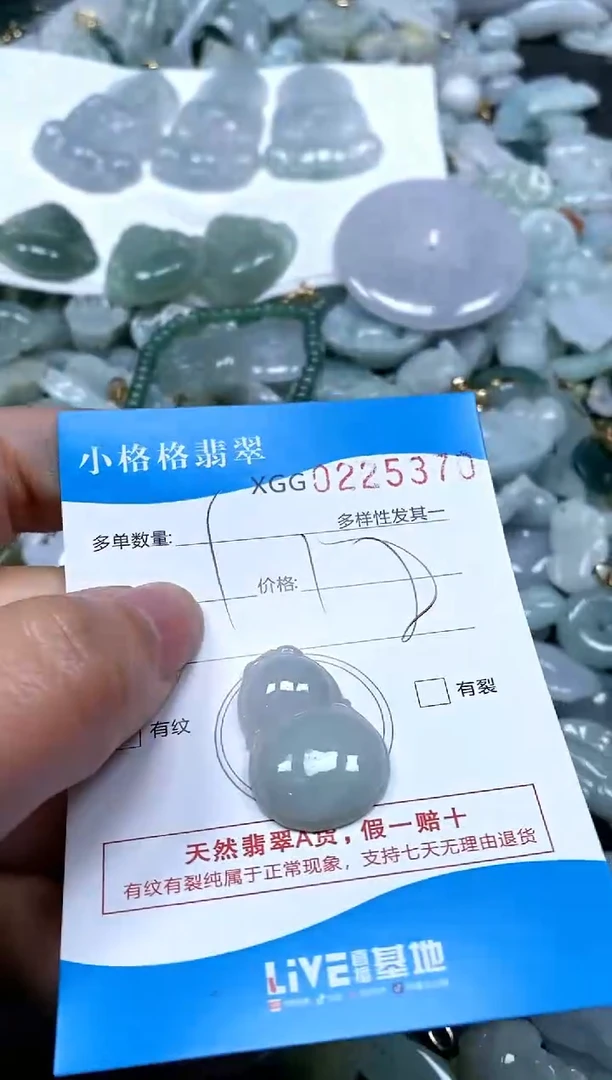 【闪购商品】翡翠颈饰未镶嵌闪购商品0225370