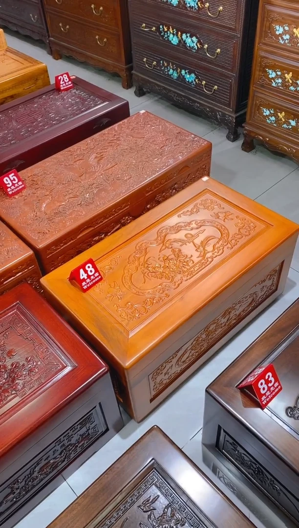 木（非红木类）樟木箱婚嫁箱收纳箱