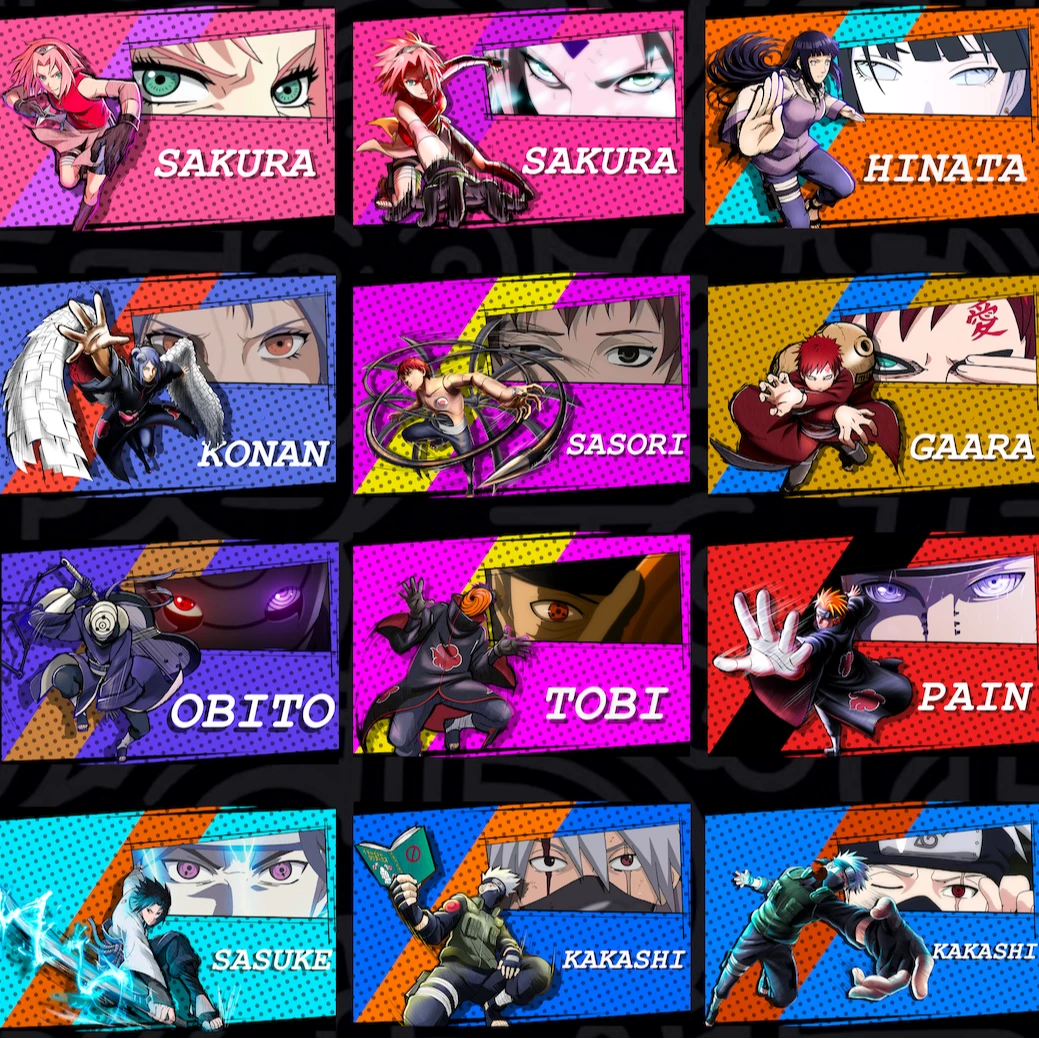 【火影忍者】动漫周边二创水晶砖盲盒 插队链接（主播代拆）