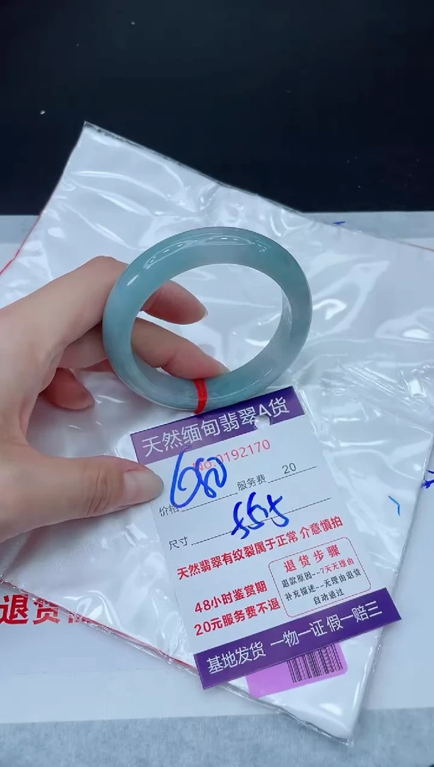 未镶嵌手镯翡翠680.000