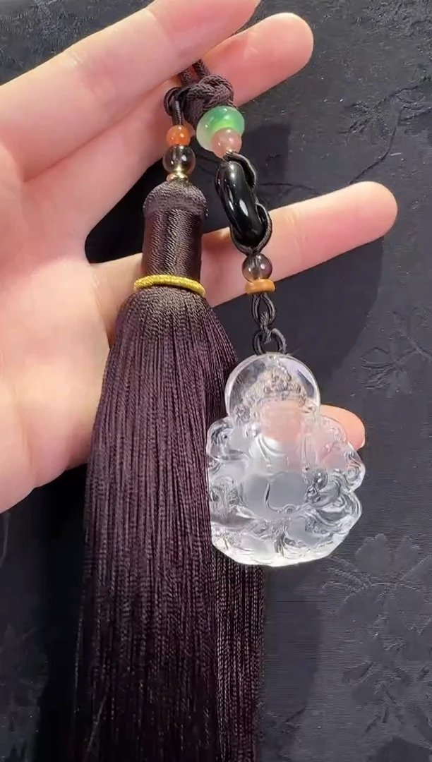 未镶嵌手串水晶财神款
