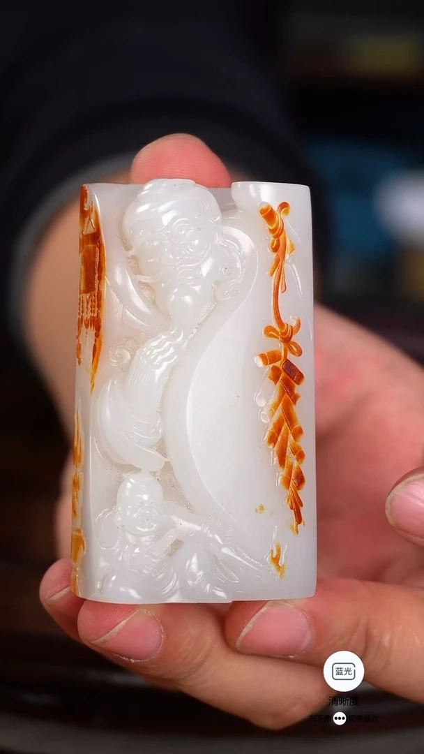 未镶嵌和田玉摆件022 子孙满堂【可咨询】