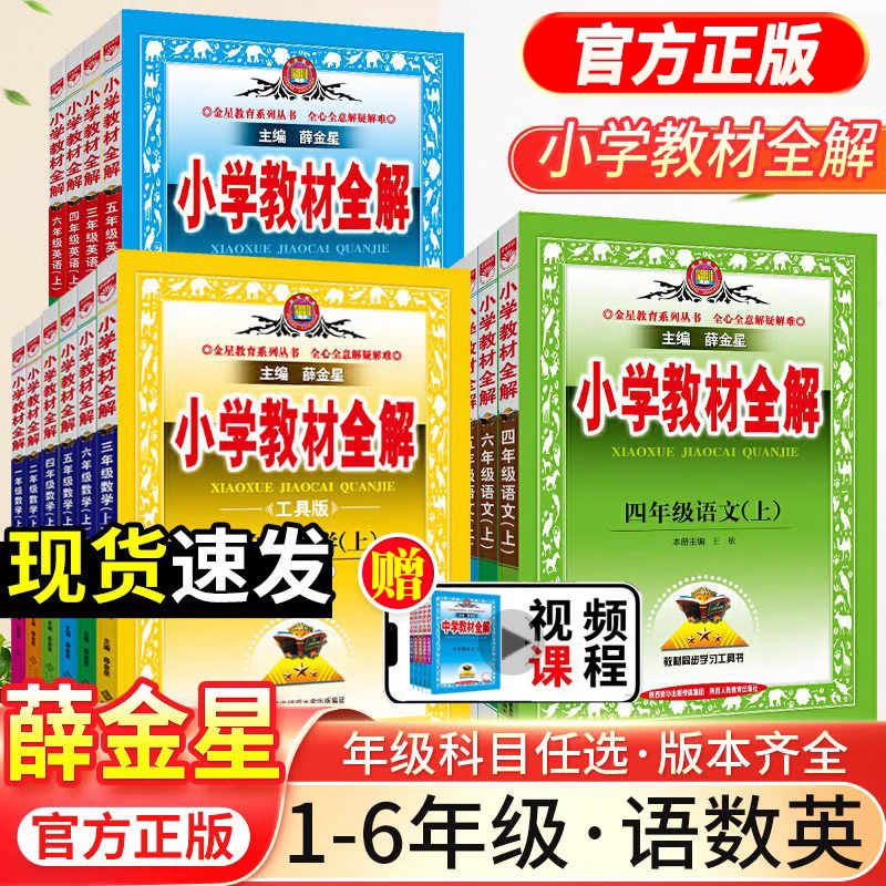 薛金星小学教材全解上下册语文工具人教版统编同步作文讲解2026版