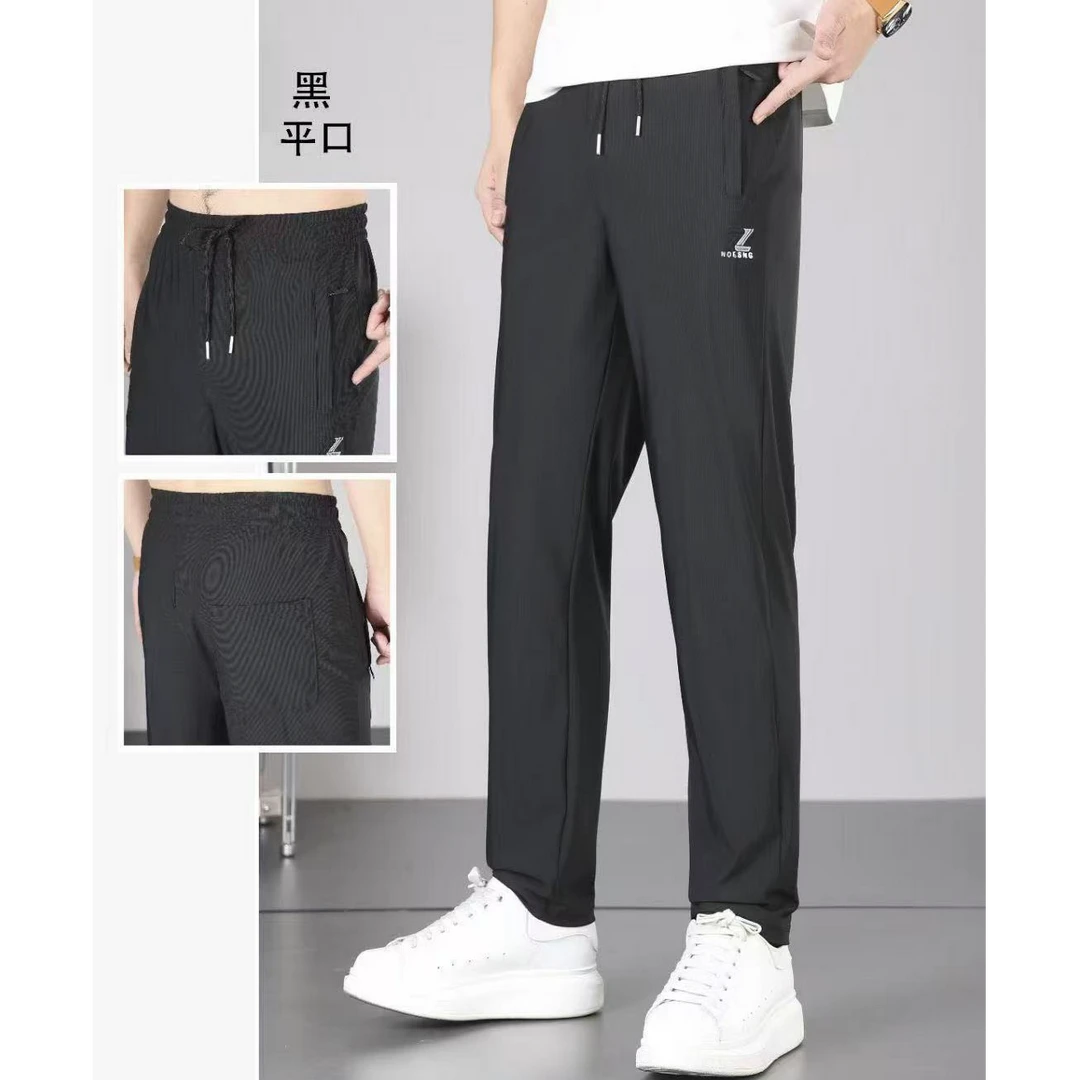 男士K1019黑平口速干休闲裤6670