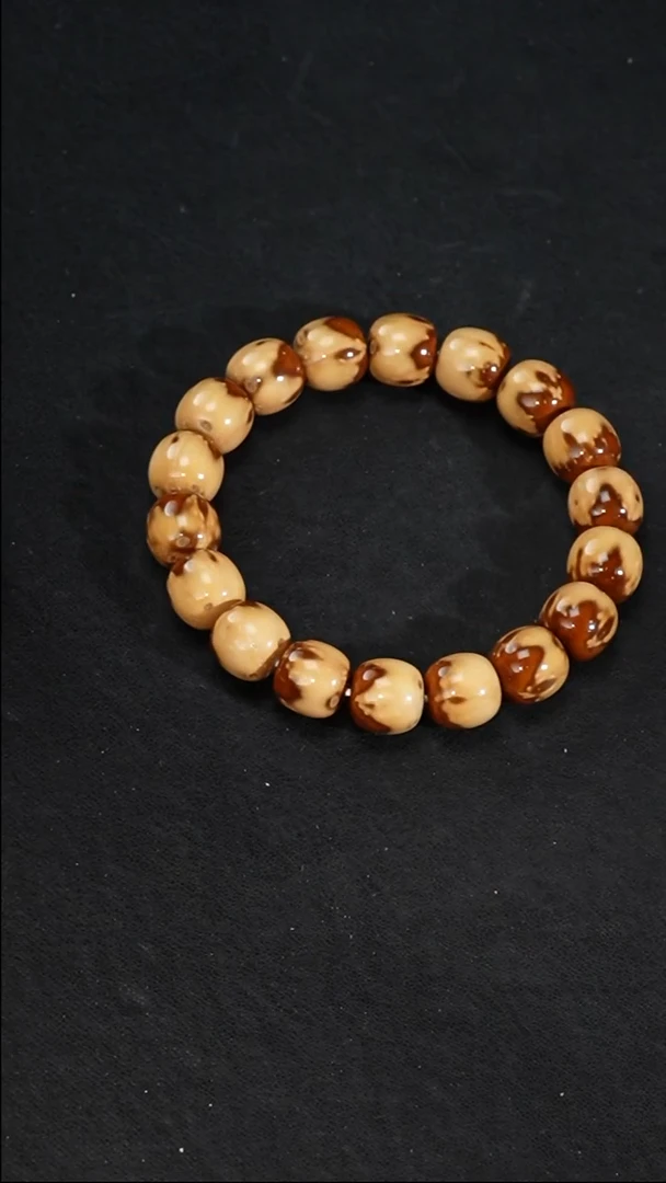 手串紫金鼠高货熊猫花皮精工老型单圈13+mm